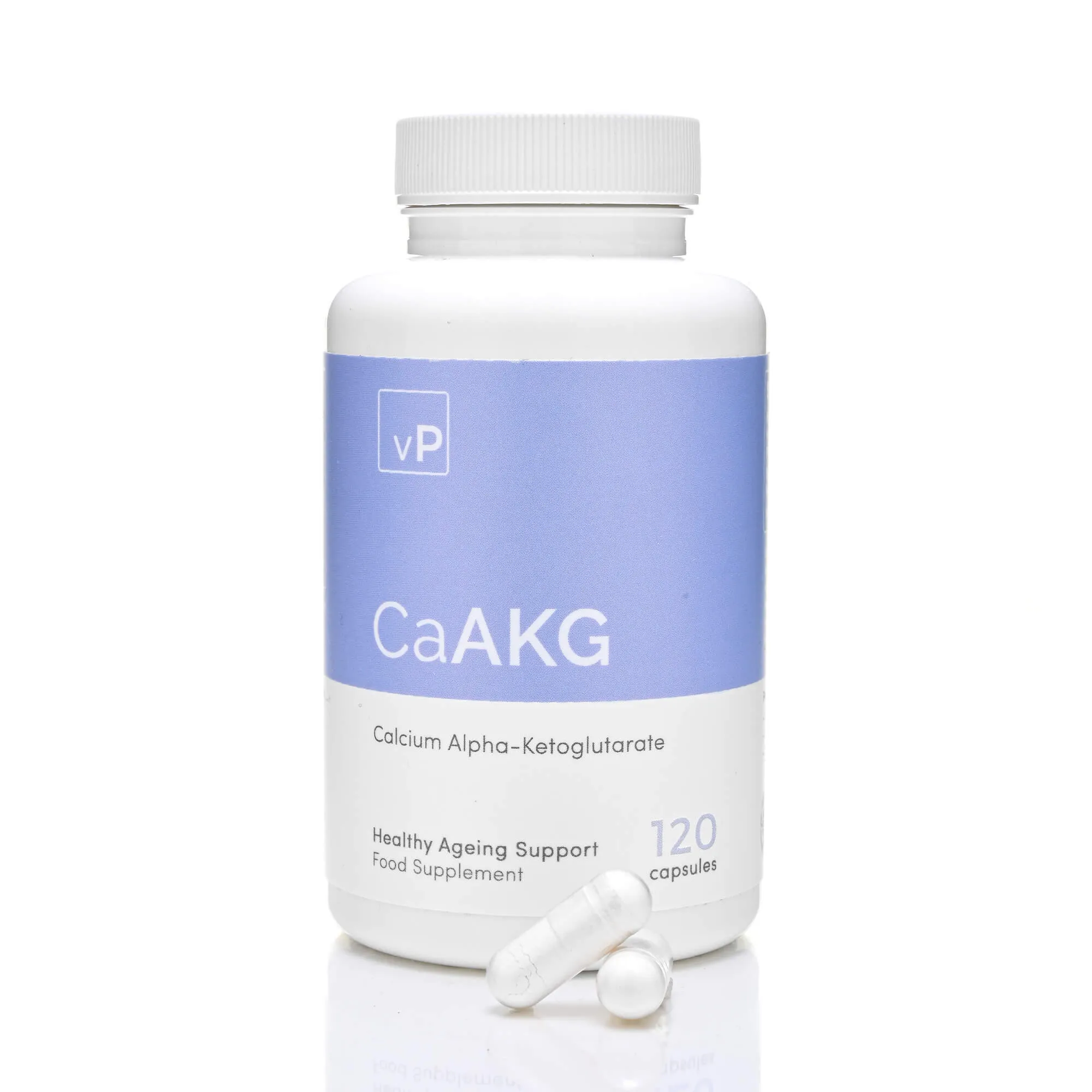 Calcium Alpha-ketoglutarate (Ca-AKG) is a form of calcium salt. It was utilized in a pivotal mouse study, where it demonstrated the ability to extend lifespan, significantly postpone the emergence of age-related ailments, diminish frailty, and lower chronic inflammation.