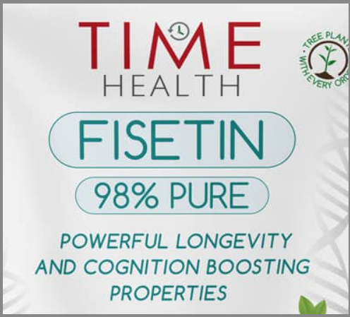 Fisetin, with its ultra-pure formulation at 100mg, stands out as a potent senolytic agent, enhancing anti-aging through autophagy and offering cognitive support. Endorsed by Bryan Johnson, Fisetin belongs to the senolytics group, a class of anti-aging compounds. It works by selectively eliminating senescent or 'zombie' cells, thereby maintaining a population of only the freshest and healthiest cells.